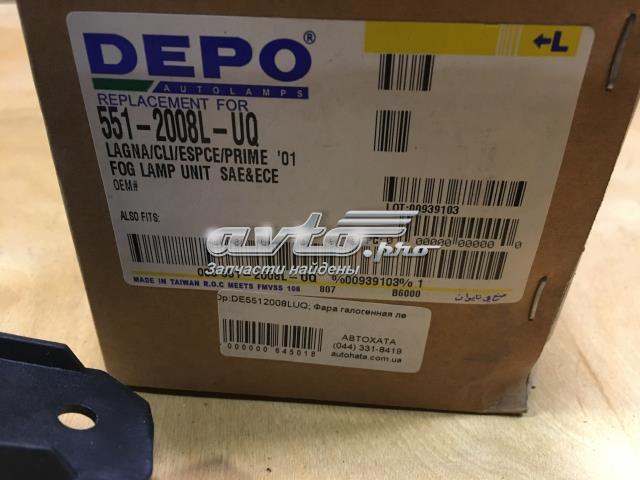 DEPO 5512008LUQ Фара противотуманная левая в наличии Одесса