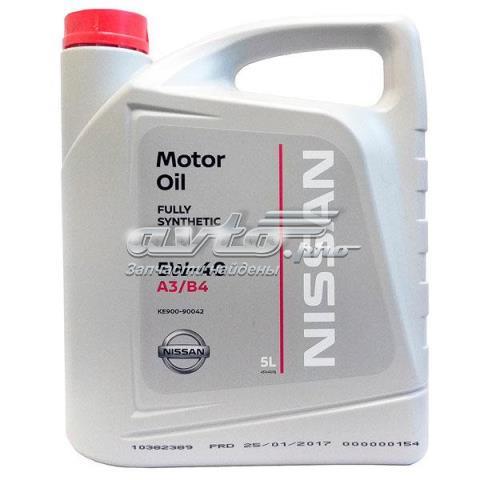 Моторное масло nissan motor oil 5w-40 5 л (ke90090042) KE900-90042