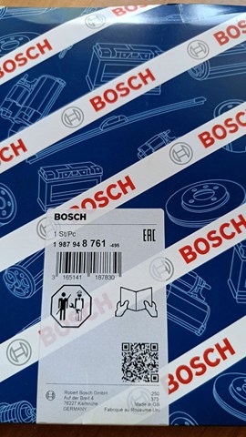 1987948761 BOSCH Ремень ГРМ купить в Киев