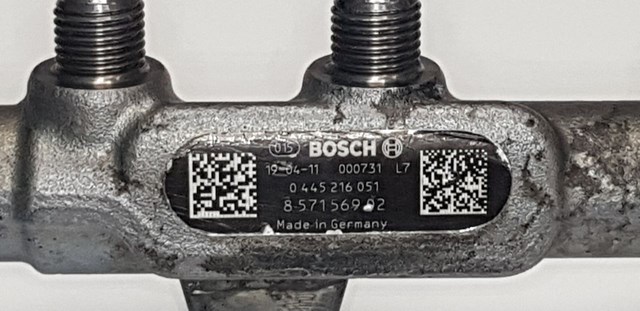 BOSCH 0445216051 Распределитель топлива (рампа) в наличии Киев
