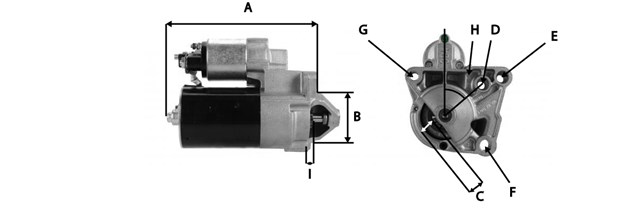 CS681 HC PARTS Стартер купить в Черкассы