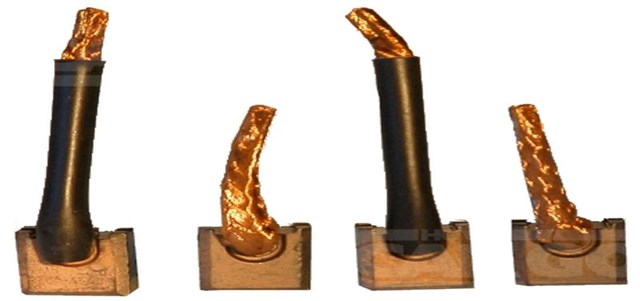 Щетки на стартер Nissan Micra