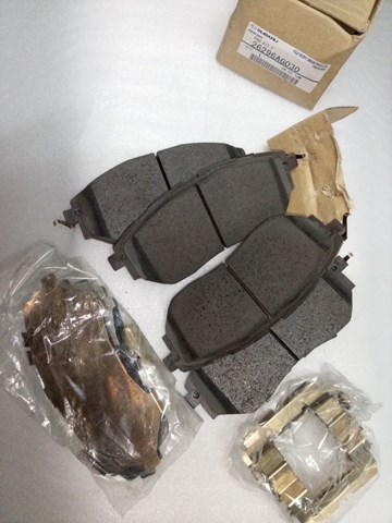 SUBARU 26296AE210 Колодки тормозные передние дисковые в наличии Украина