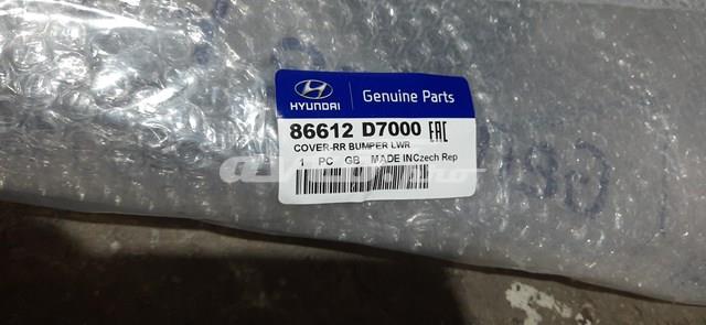 HYUNDAI 86612D7000 Нижняя часть заднего бампера в наличии Черкассы