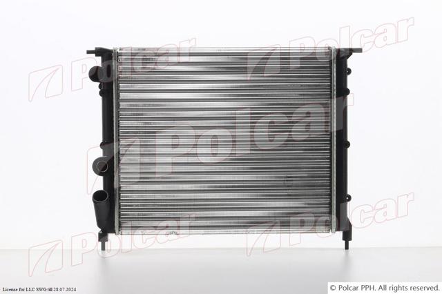 Радиатор 600608A4 POLCAR