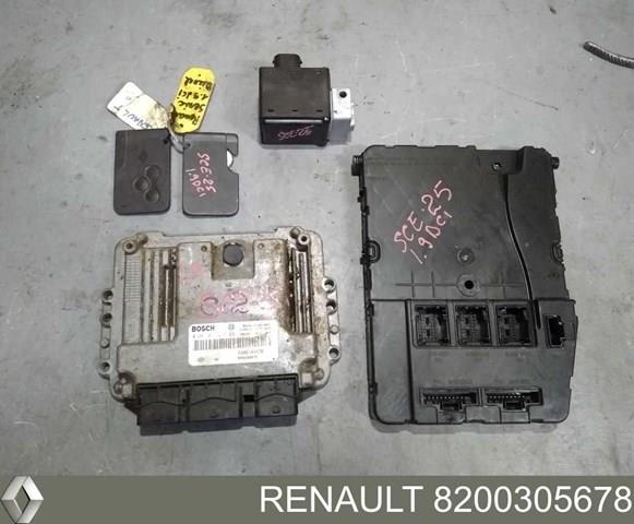 Электронный блок управления двигателем 8200305678 RENAULT