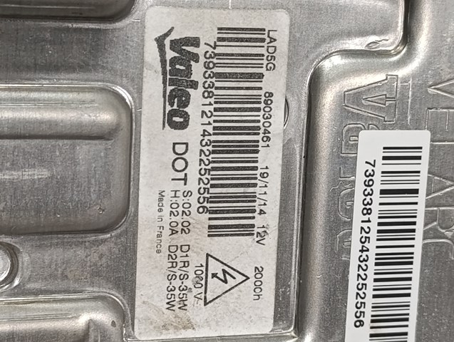 VALEO 89030461 Ксенон, блок управления в наличии Тернополь
