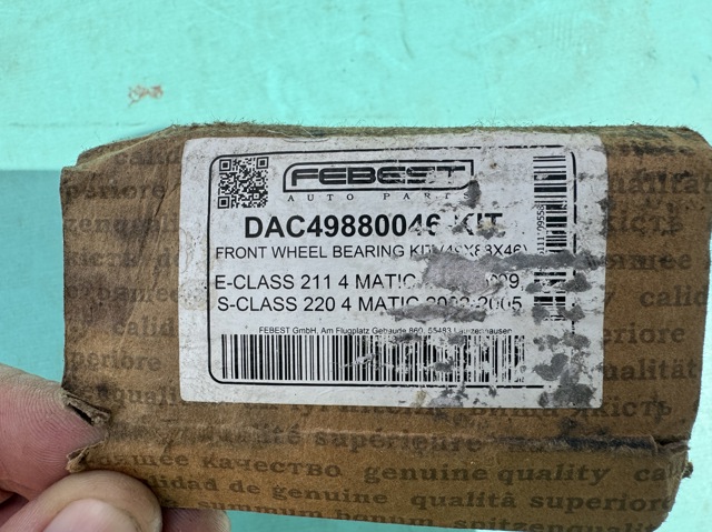 DAC49880046KIT FEBEST Подшипник ступицы купить в Чернигов