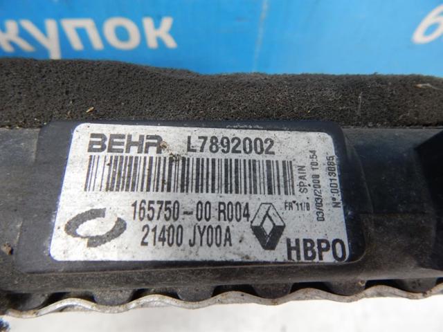 RENAULT 21400JY00A Радиатор в наличии Харьков