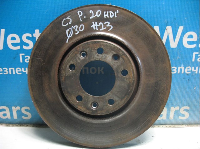 Гальмівний диск передній (d - 304мм  s - 23мм)-424992 можливість встановлення на власному сто в місті луцьк 424992