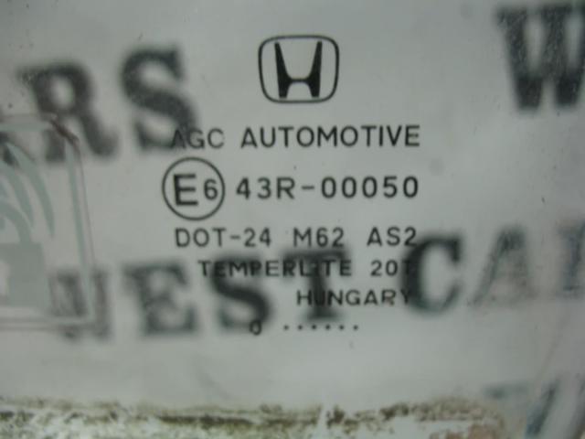 HONDA 73350SWYG00 Стекло двери передней левой в наличии Кривой Рог