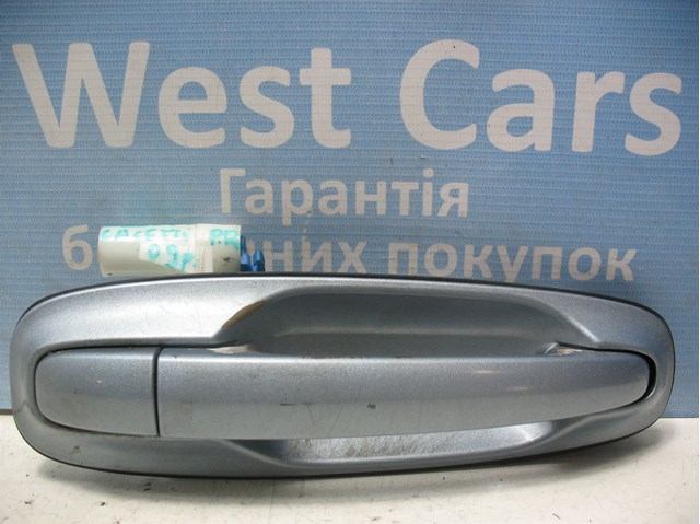Ручка передньої правої двері зовнішня (блакитна)-96547952 можливість встановлення на власному сто в місті луцьк 96547952