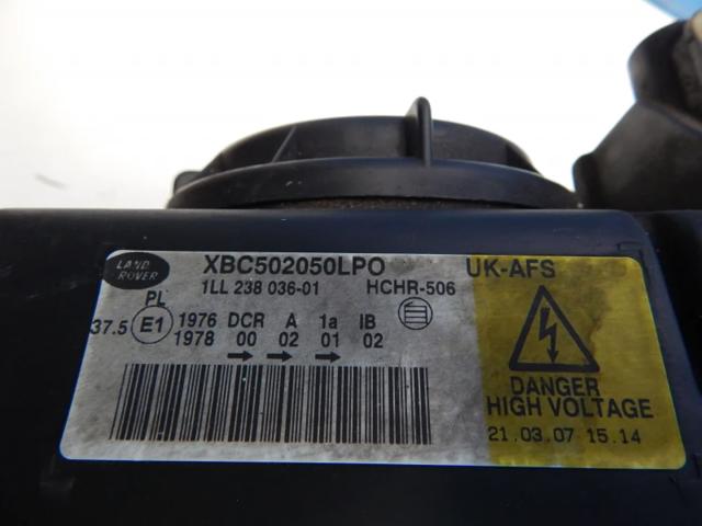 XBC502050LPO LAND ROVER Фара левая купить в Кривой Рог