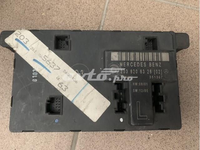 Блок комфорта передней двери A2038206326 MERCEDES