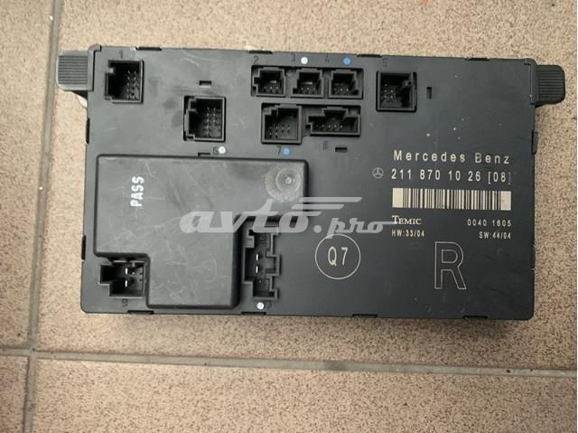 Блок комфорта A2118701026 MERCEDES