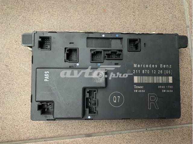 Блок управления систем комфорта A2118701226 MERCEDES