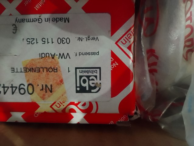 Цепь маслянного насоса Mercedes E