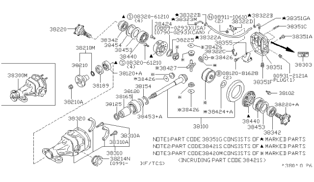 NISSAN 38454N3160 в наличии Днепр
