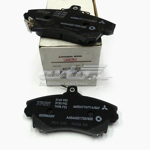 Колодки тормозные 4605A658 MITSUBISHI