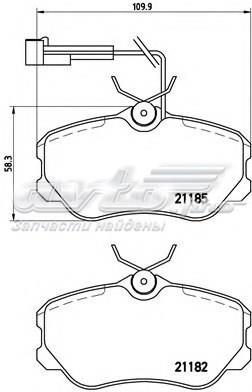 Колодки 571347 BENDIX