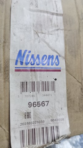 NISSENS 96567 Интеркулер в наличии Львов