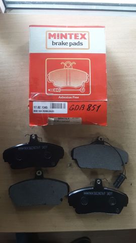 Колодки передние GDB851 TRW