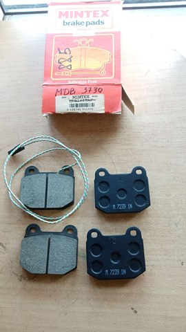 Колодки передние MDB1618 MINTEX