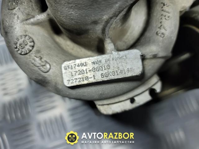 TOYOTA 1720106010 Турбина в наличии Харьков