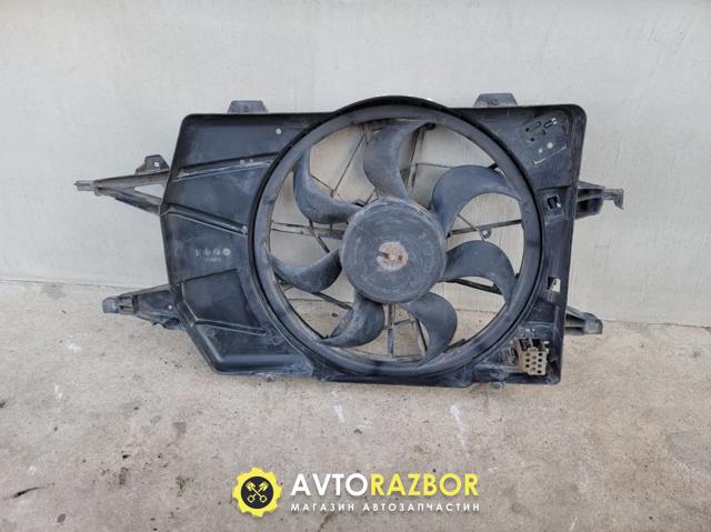 Диффузор радиатора охлаждения в сборе с мотором 2S418C607AA FORD