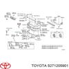 Молдинг переднего бампера, правый 5271205901 TOYOTA