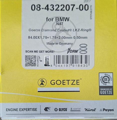 0843220700 GOETZE купить в Черновцы