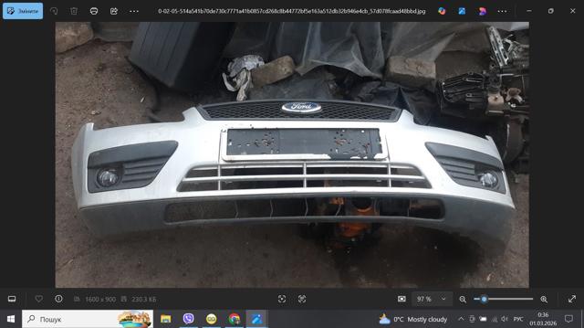 Кожух бампера переднего 1378131 FORD