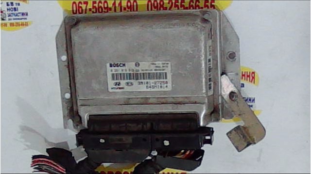 Компьютер двигателя 3910127250 HYUNDAI