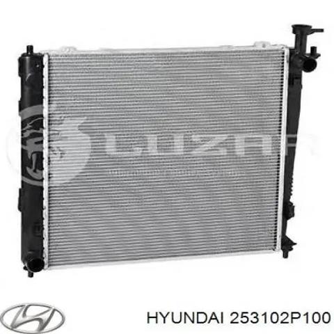 Радиатор 253102P100 HYUNDAI