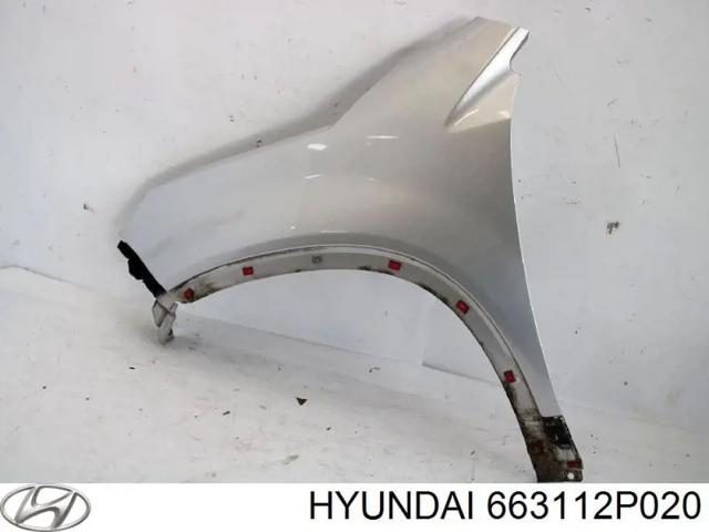 Крыло переднее левое 663112P020 HYUNDAI