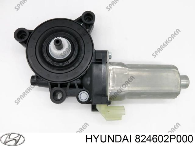 Мотор стеклоподъемника двери передней, правой 824602P000 HYUNDAI