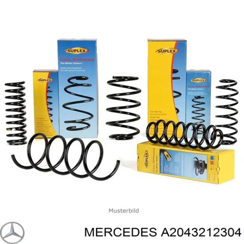 Пружина амортизатора передняя A2043212304 MERCEDES