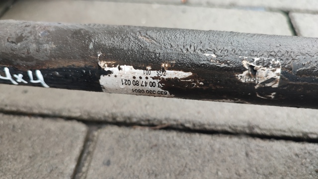 MERCEDES A6393300801 Полуось (привод) передняя правая в наличии Украина