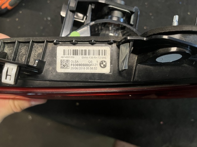 63217465510 BMW Фонарь задний правый внутренний купить в Ровно