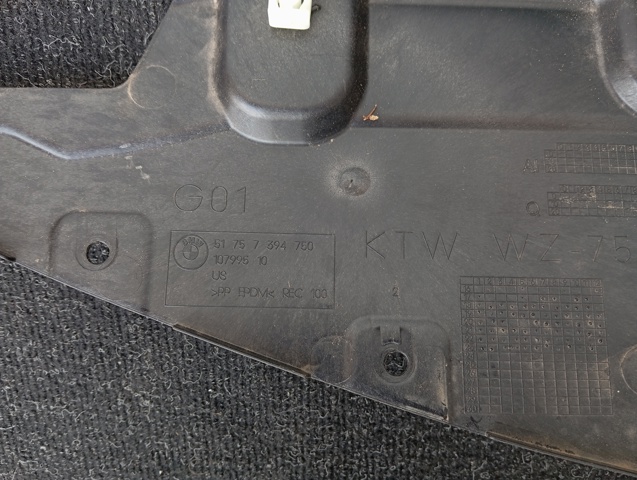 51757394750 BMW Защита днища задняя правая купить в Винница