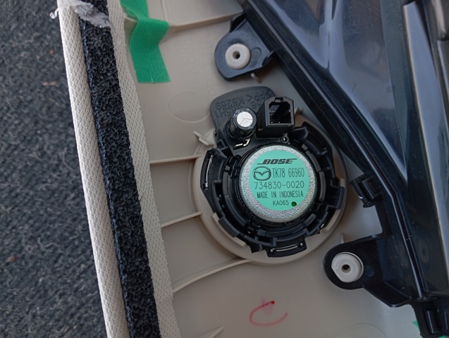 Громкоговоритель TK7866960 MAZDA