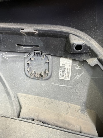 850B06RR0B NISSAN Бампер задний, центральная часть купить в Сумы