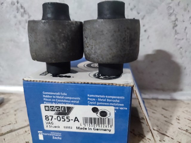Сайлентблок нижний передней подвески 87055A BOGE