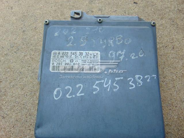 Электронный блок управления двигателем A0225453832 MERCEDES