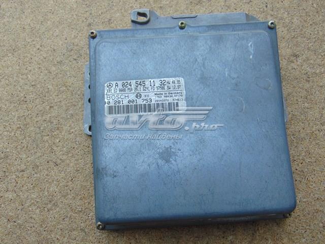 Компьютер двигателя A0245451132 MERCEDES