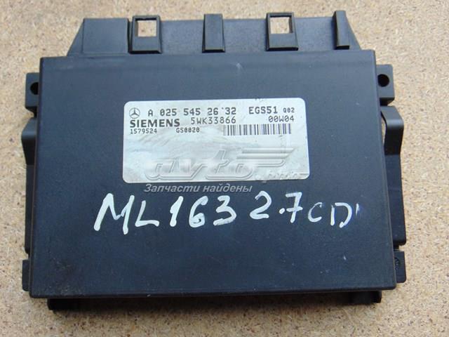 блок управления коробки передач 2.7cdi w163 A0255452632