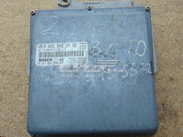 Электронный блок управления двигателем A0255455532 MERCEDES