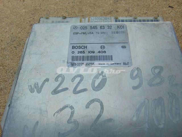 0255456332 MERCEDES Блок управления ESP купить в Сумы
