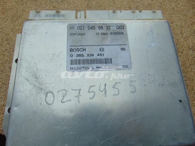 A0275455632 MERCEDES Блок управления ESP купить в Павлоград