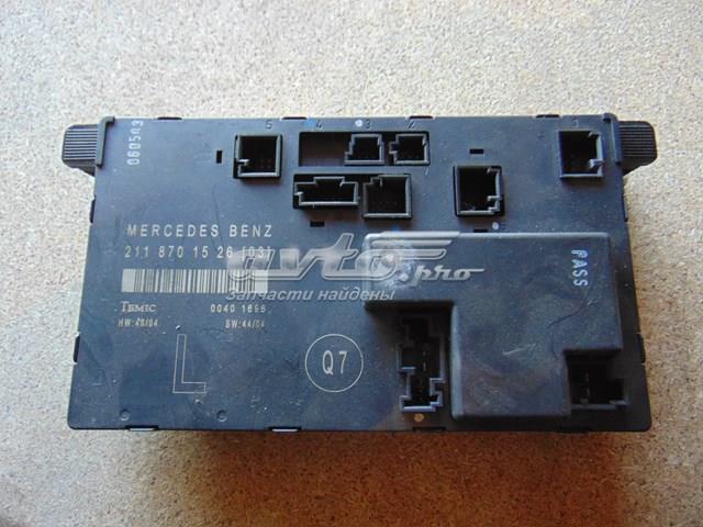 Блок управления комфортом A2118701526 MERCEDES